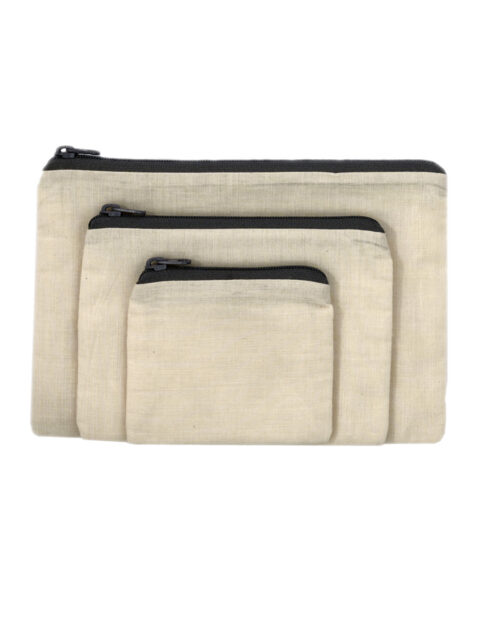 Set Pouch / Cotton with Zip