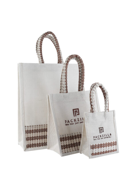 Carry Bag / Juco 2 Tone - White / Brown
