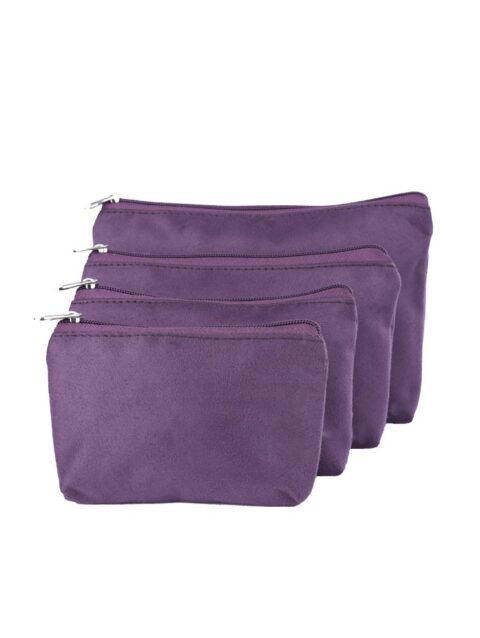 Set Pouch / Suede - Purple