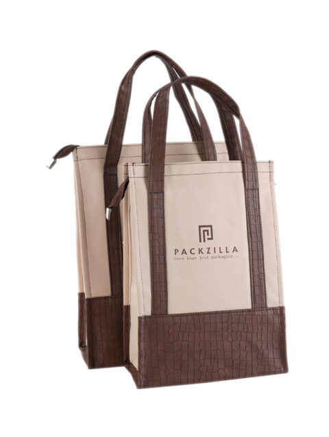 Carry Bag / Croco / Creme