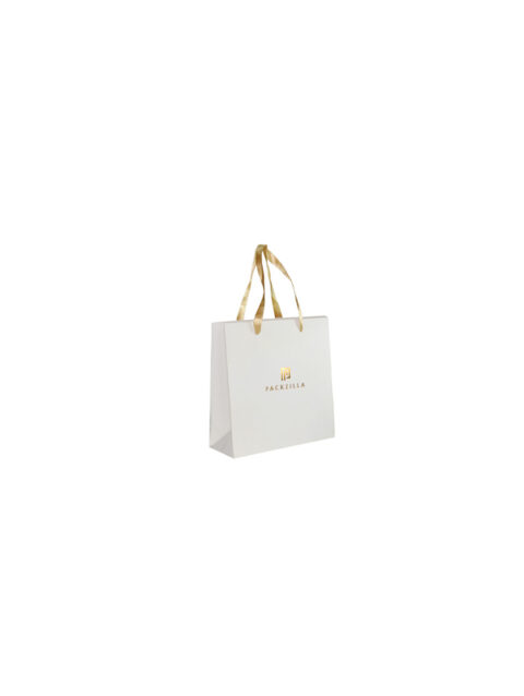 Paper Bag / 8" X 8" X 3" / White