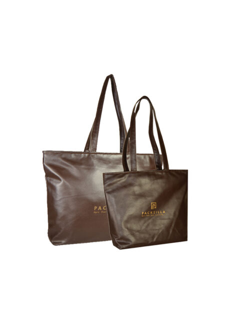 Ladies Bag / Leatherite Brown