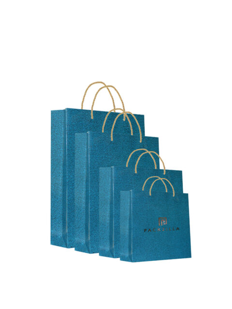 Paper Bag / Blue Tex