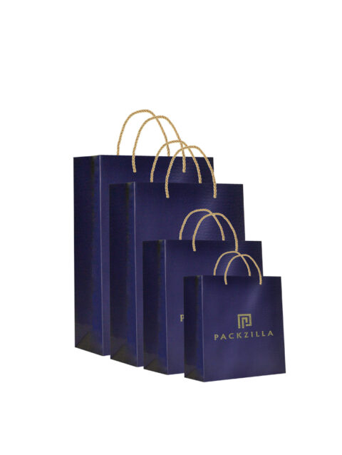 Paper Bag / Croco Violet