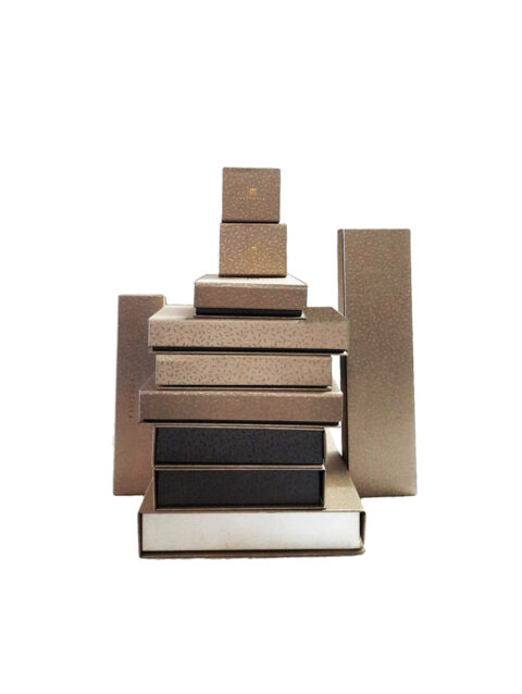 Rigid Paper Box / Rice - Beige