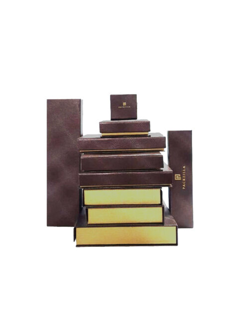 Rigid Paper Box / 3D - Brown