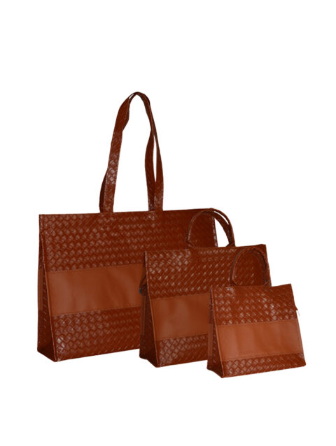 Carry Bag / Croco-Brown