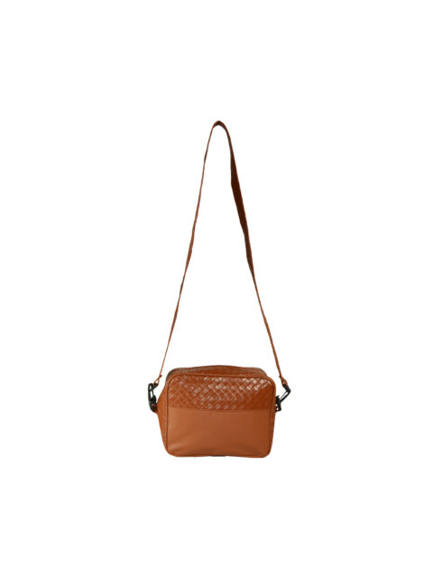 Sling Bag - Croco - Brown